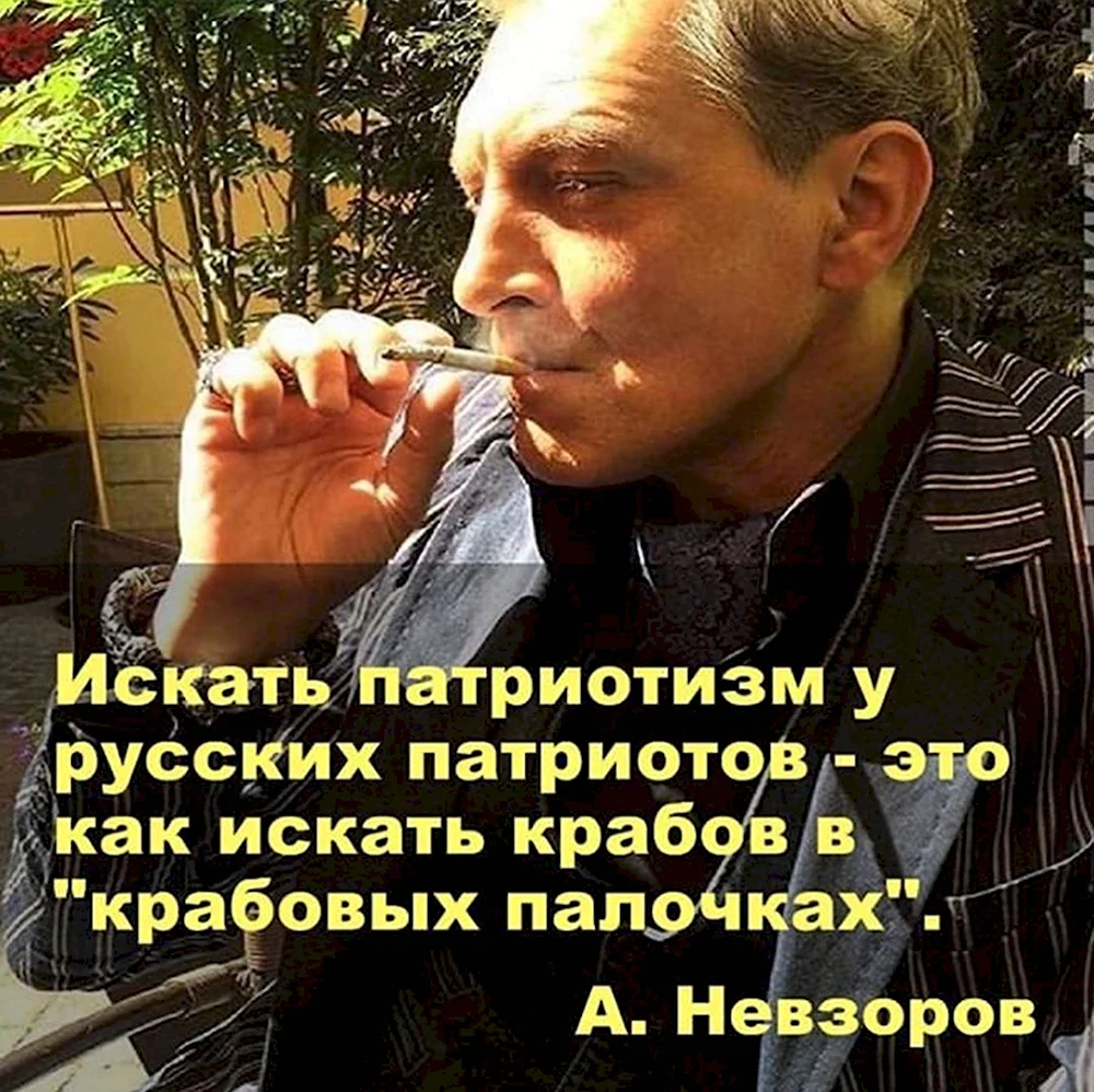 Александр Невзоров высказывания