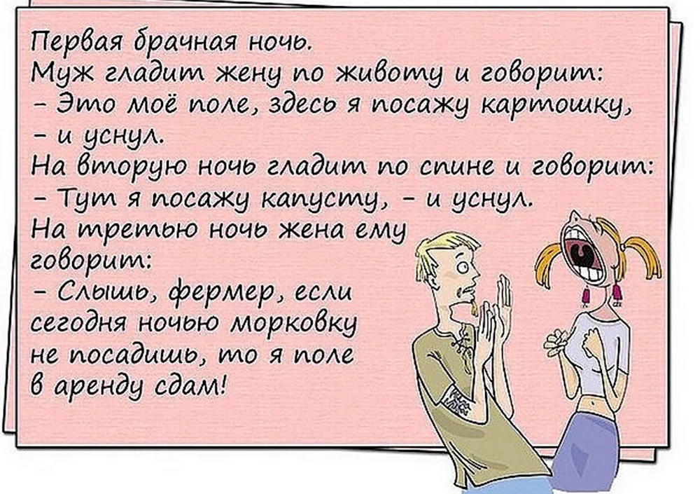 Анекдот на ночь смешной