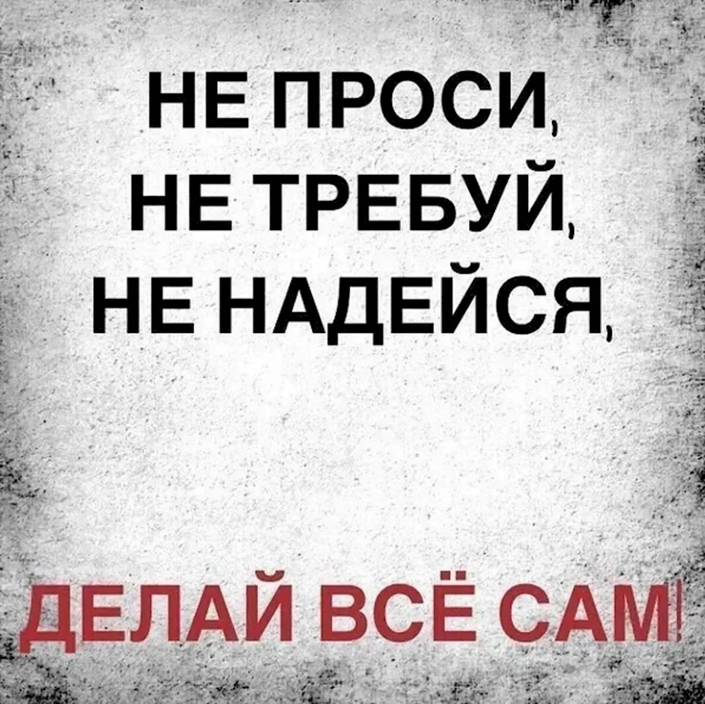 Делай всё сам цитаты