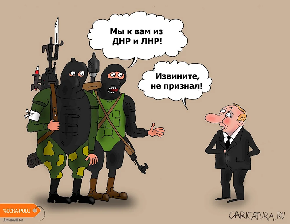 ДНР карикатура