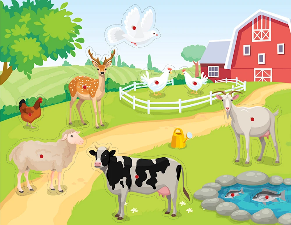 Ферма животных для детей