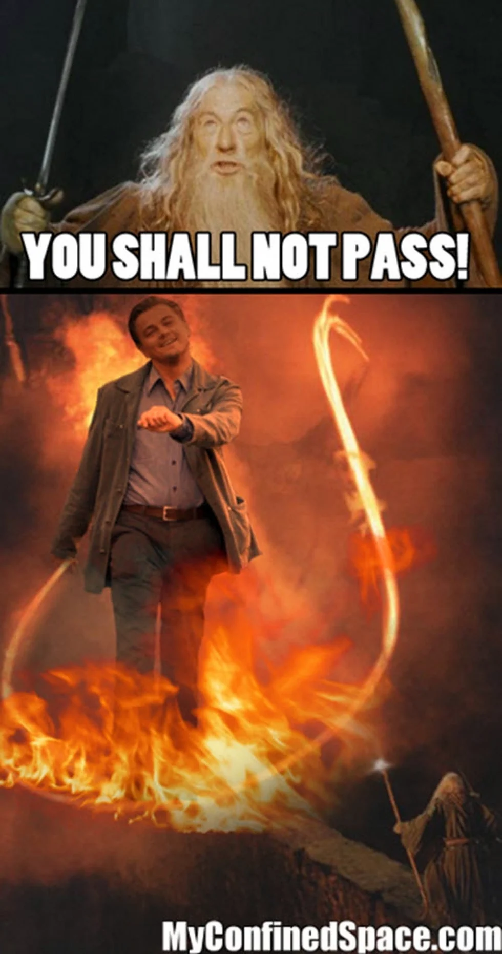 Гэндальф u shall not Pass