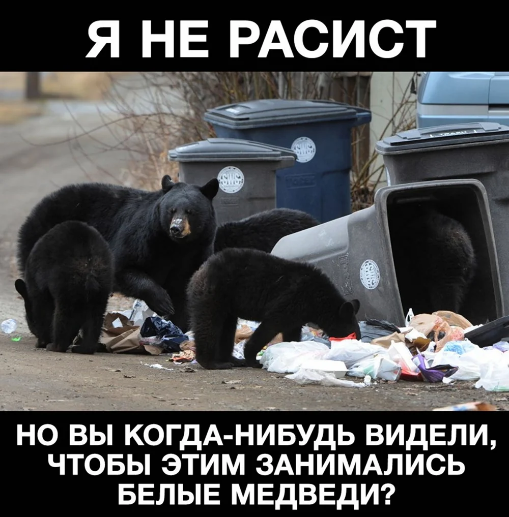 Я конечно не расист но