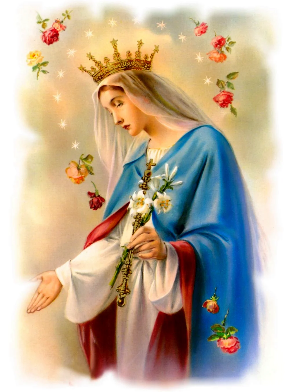 Икона Девы Марии Розалия
