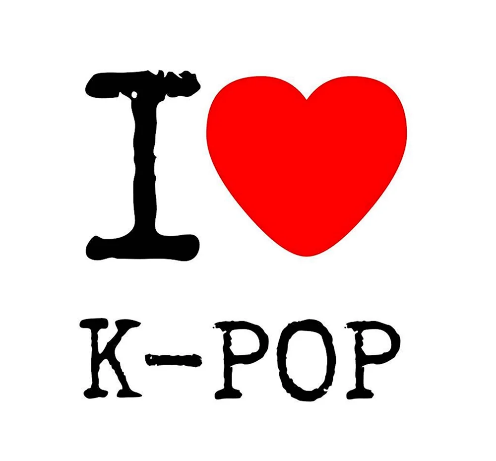 K Pop надпись