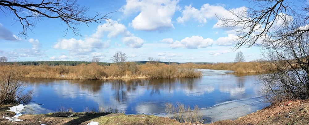 Калуга река Березина
