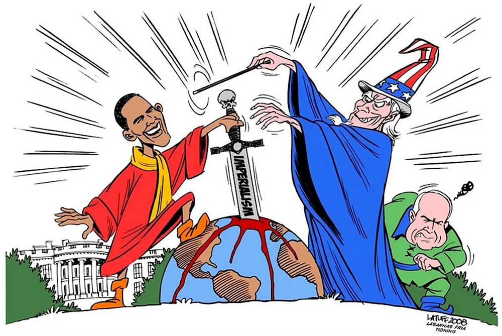 Карикатура на мировую политику