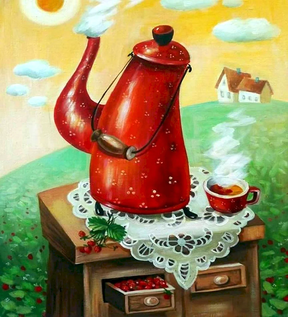 Кира Панина чаепитие