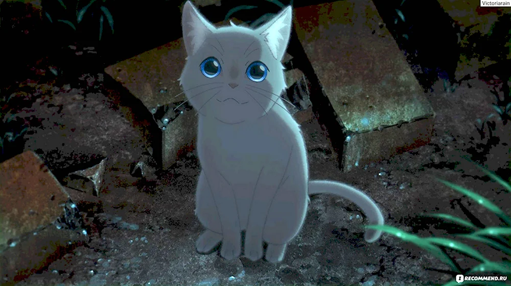 Кот из аниме сквозь слезы я притворяюсь кошкой