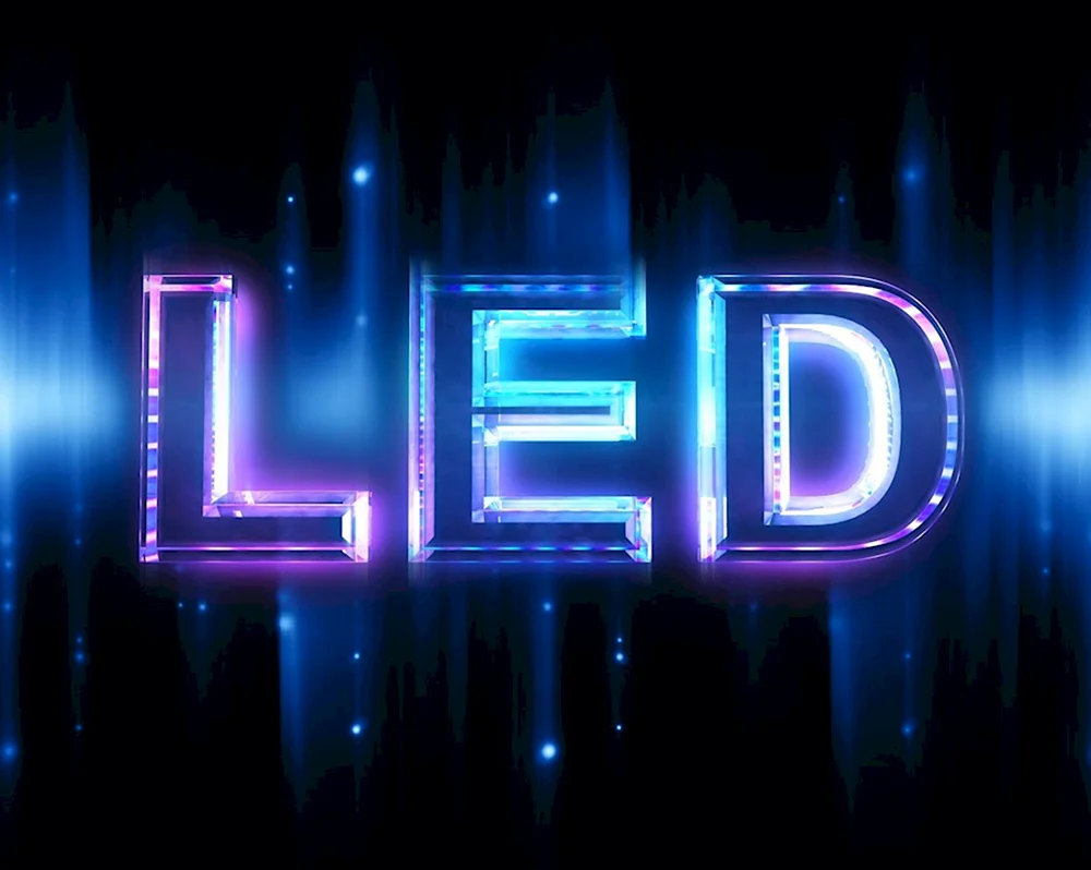 Led надпись