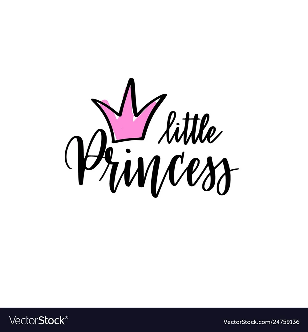 Little Princess надпись