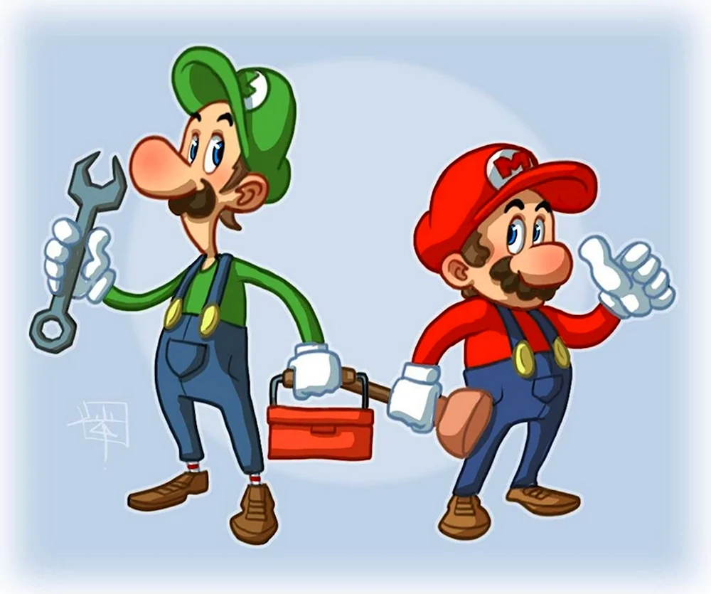 Марио и Луиджи сантехники
