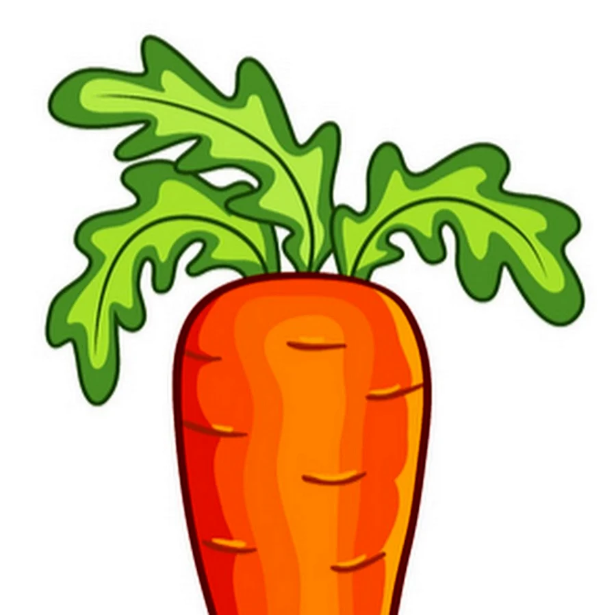 Маска морковь для детей