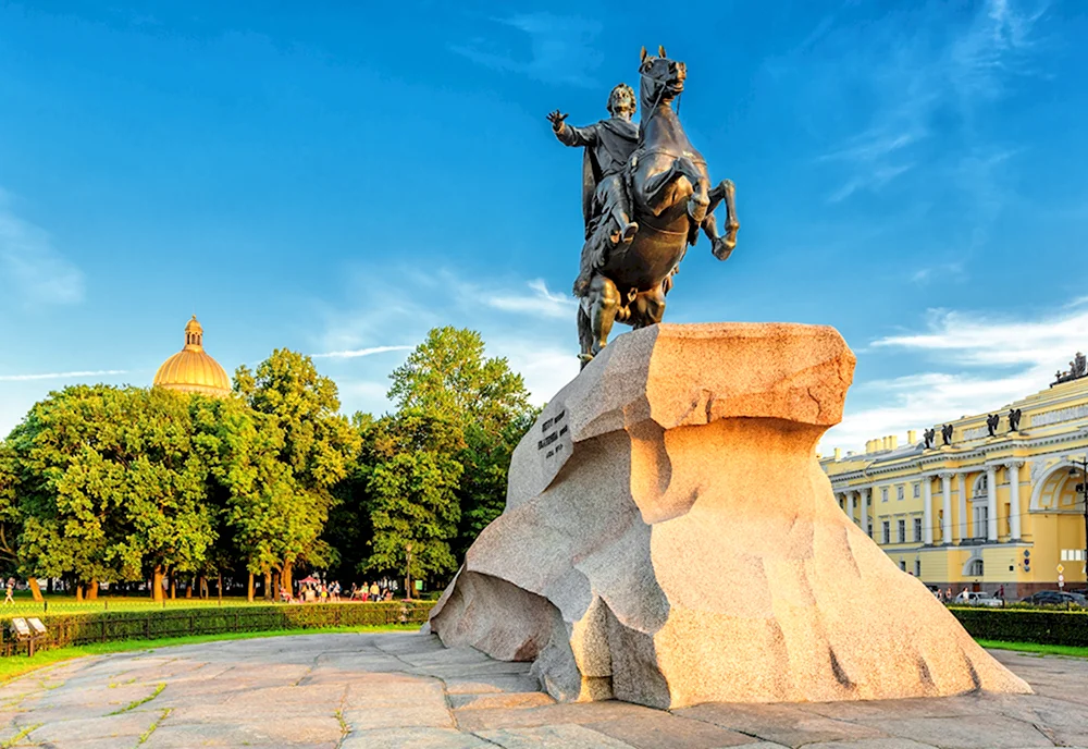 Медный всадник в Санкт-Петербурге