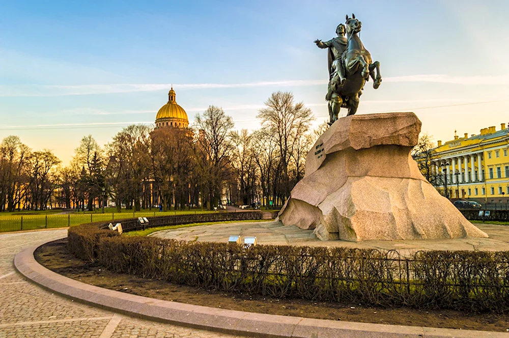 Медный всадник в Санкт-Петербурге