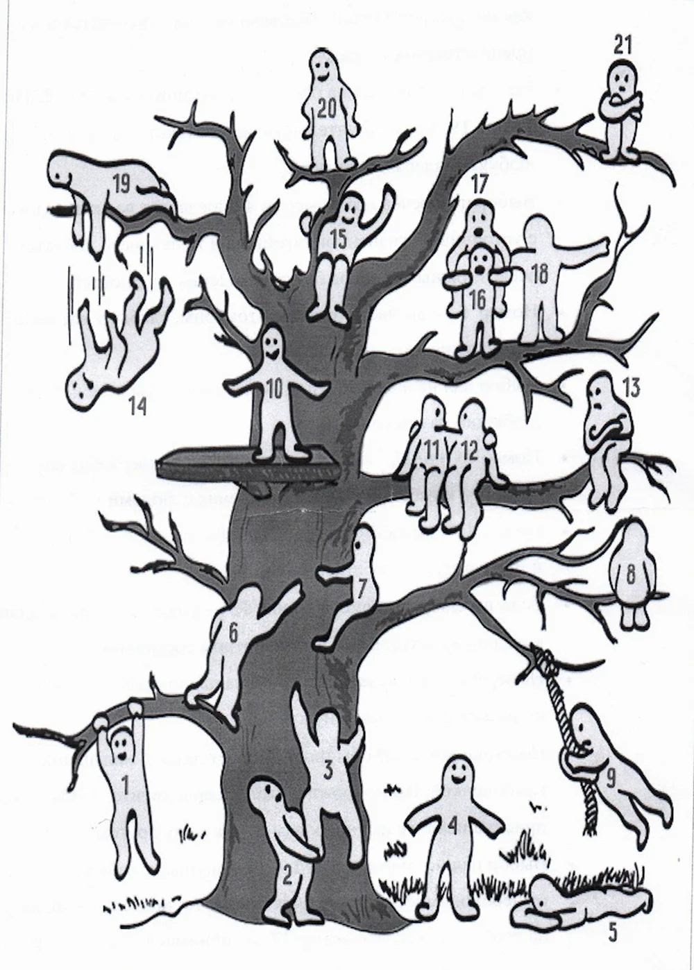 Методика «дерево с человечками» д. Лампен л. п. Пономаренко