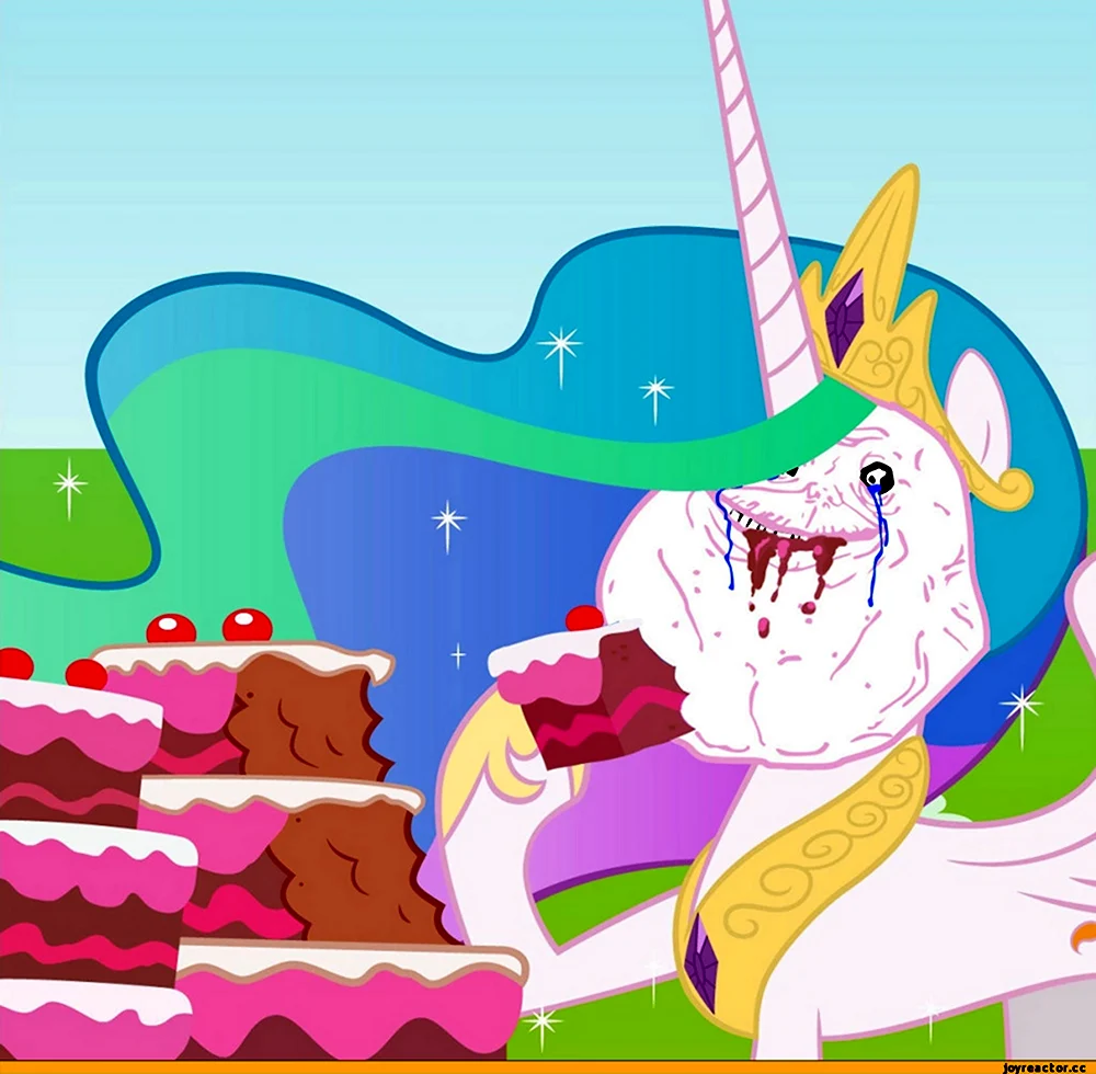 MLP Celestia мемы