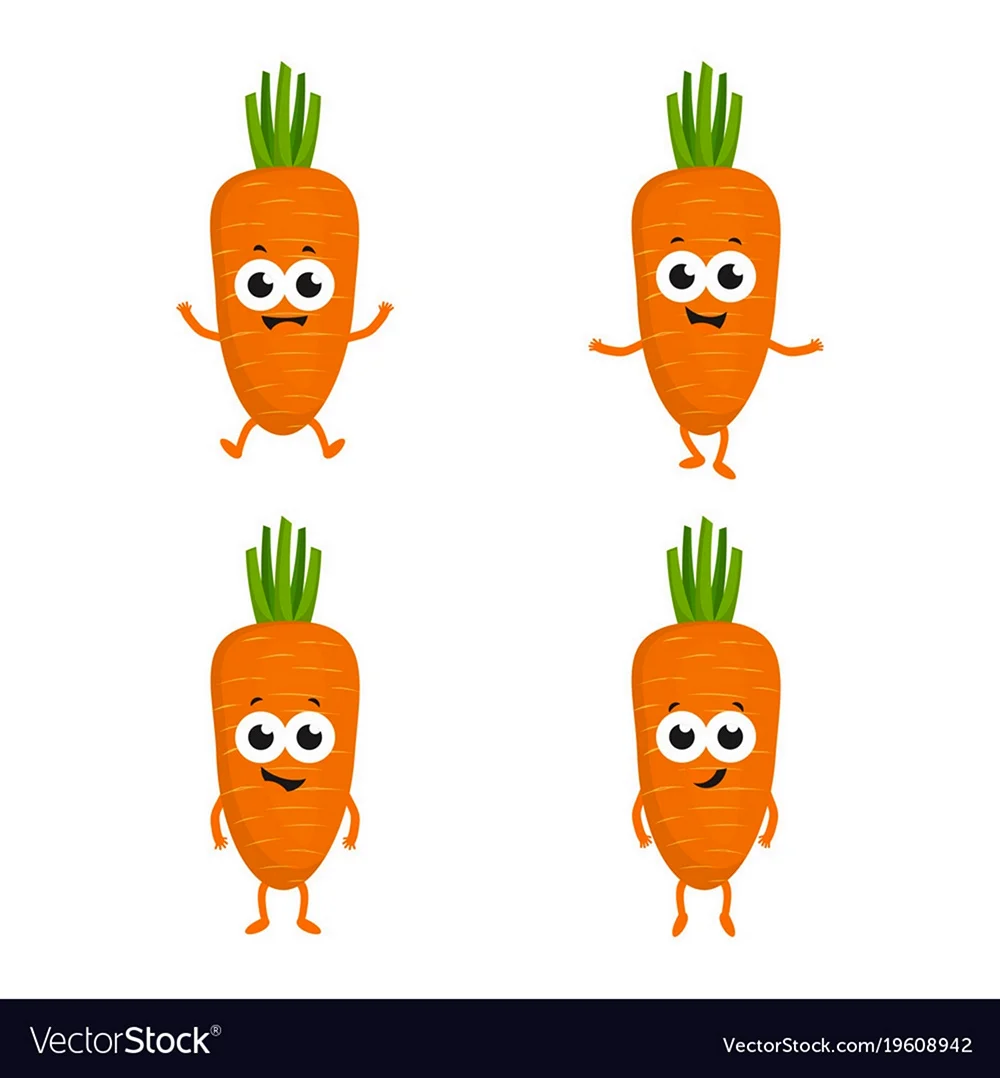 Морковь с эмоциями