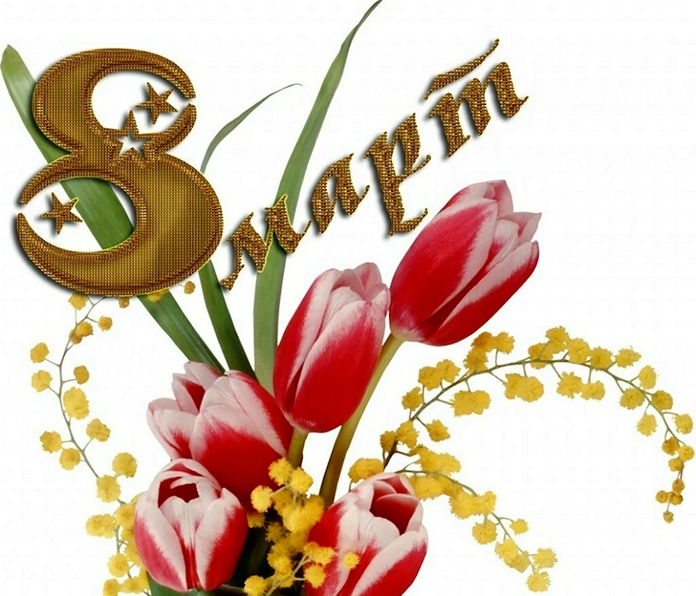 Открытки на 8 марта на башкирском языке