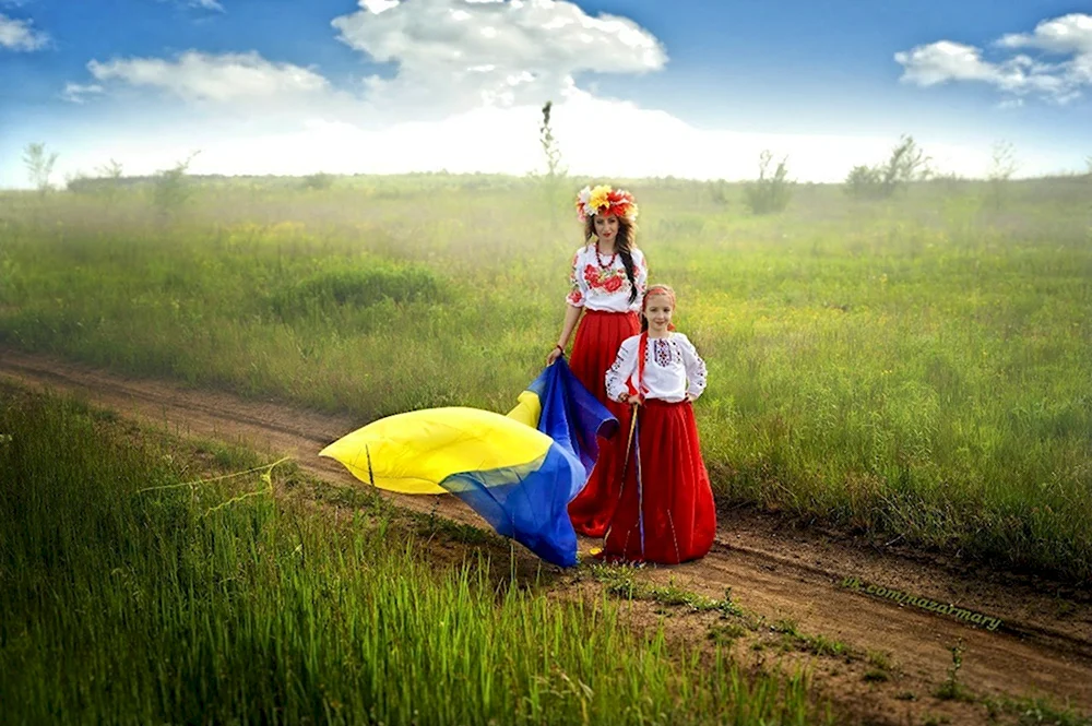 Поля Украины фотосессия