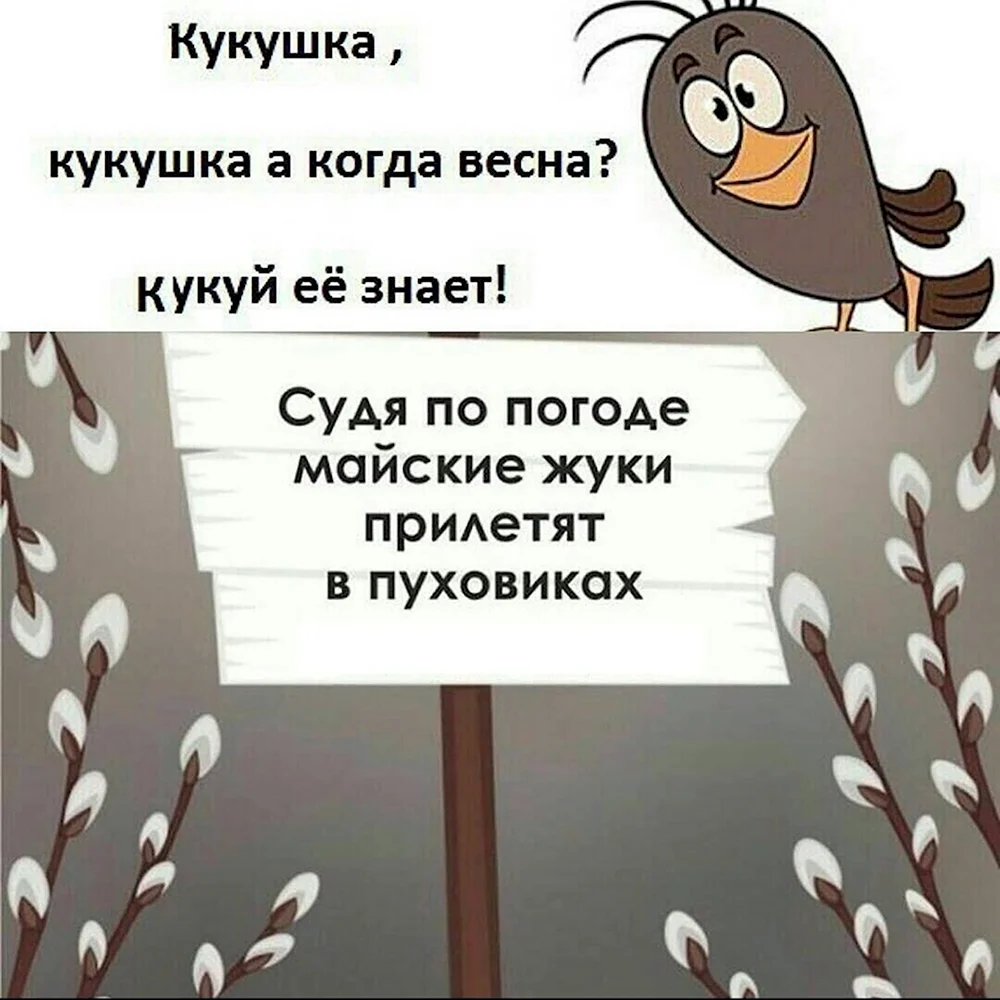 Приколы про весну