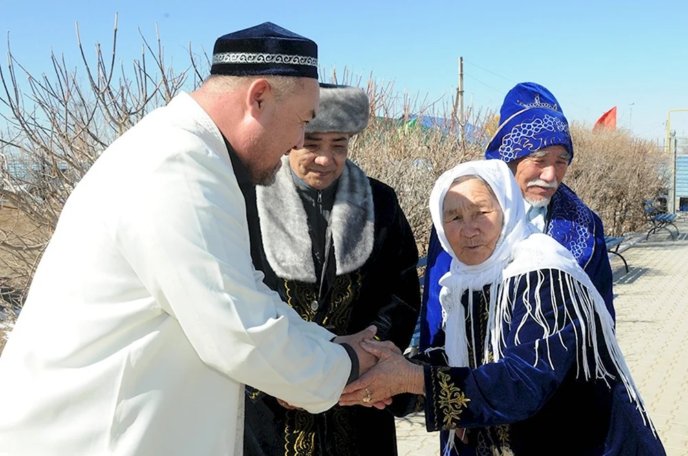 Приветствие казахов