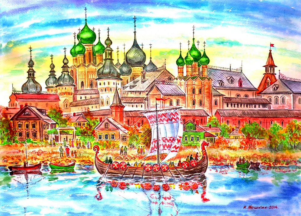 Ростов Великий в древней Руси