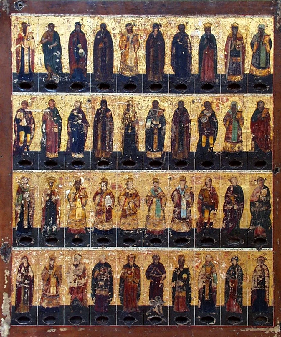 Синайские Преподобные собор икона