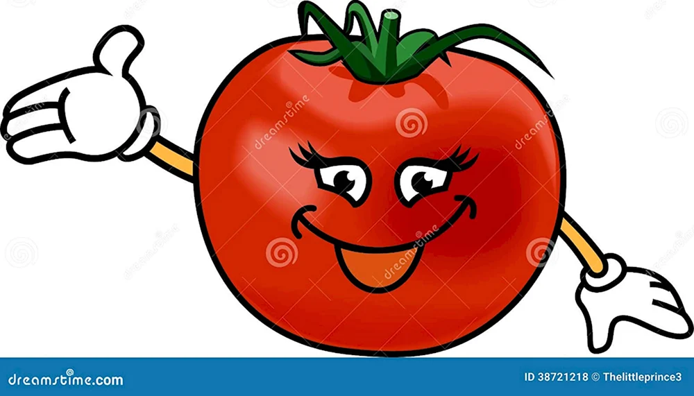 Смеющийся помидор
