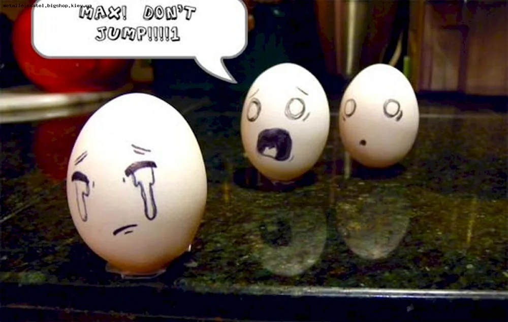 Смешные надписи на яйцах