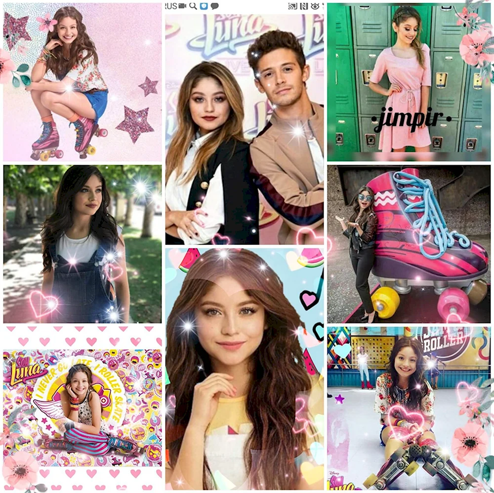 Soy Luna коллажи