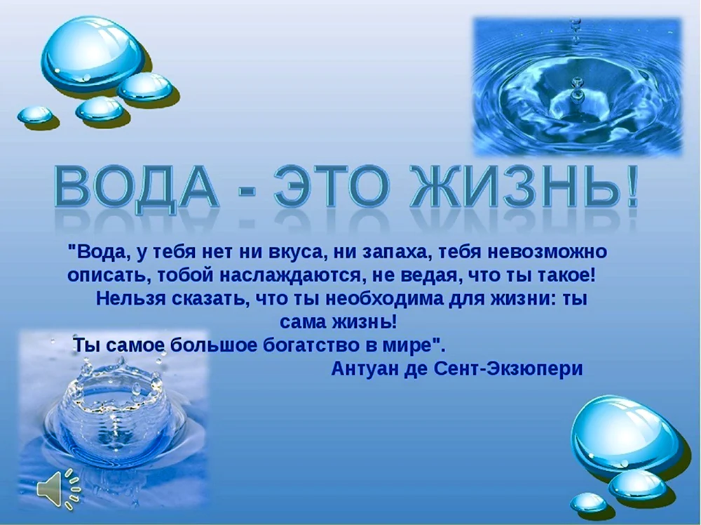 Всемирный день воды