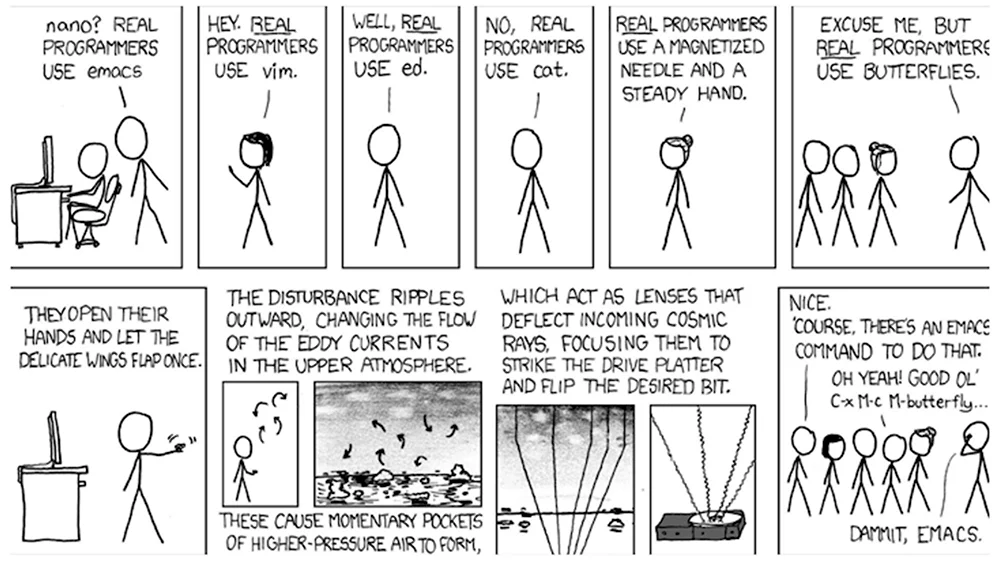 Xkcd настоящие программисты