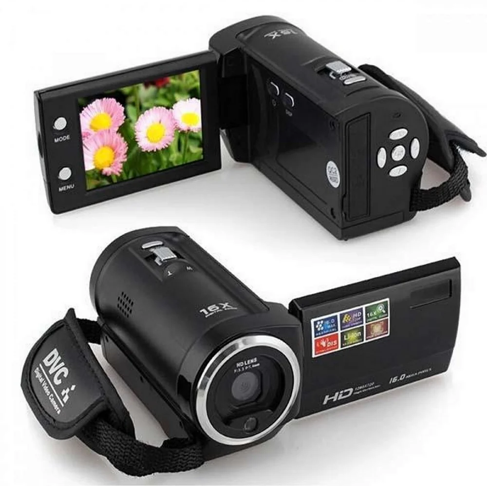 1080p цифровая видеокамера 16mp портативная камера 16x цифровой зум
