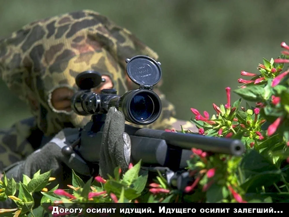 23 Февраля снайпер