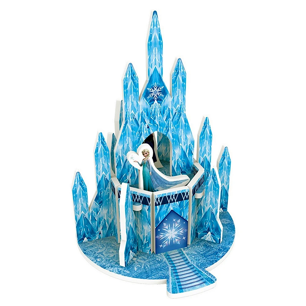 3d пазл замок Frozen