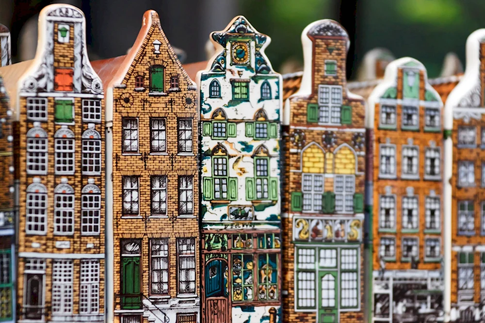 Амстердам голландские домики