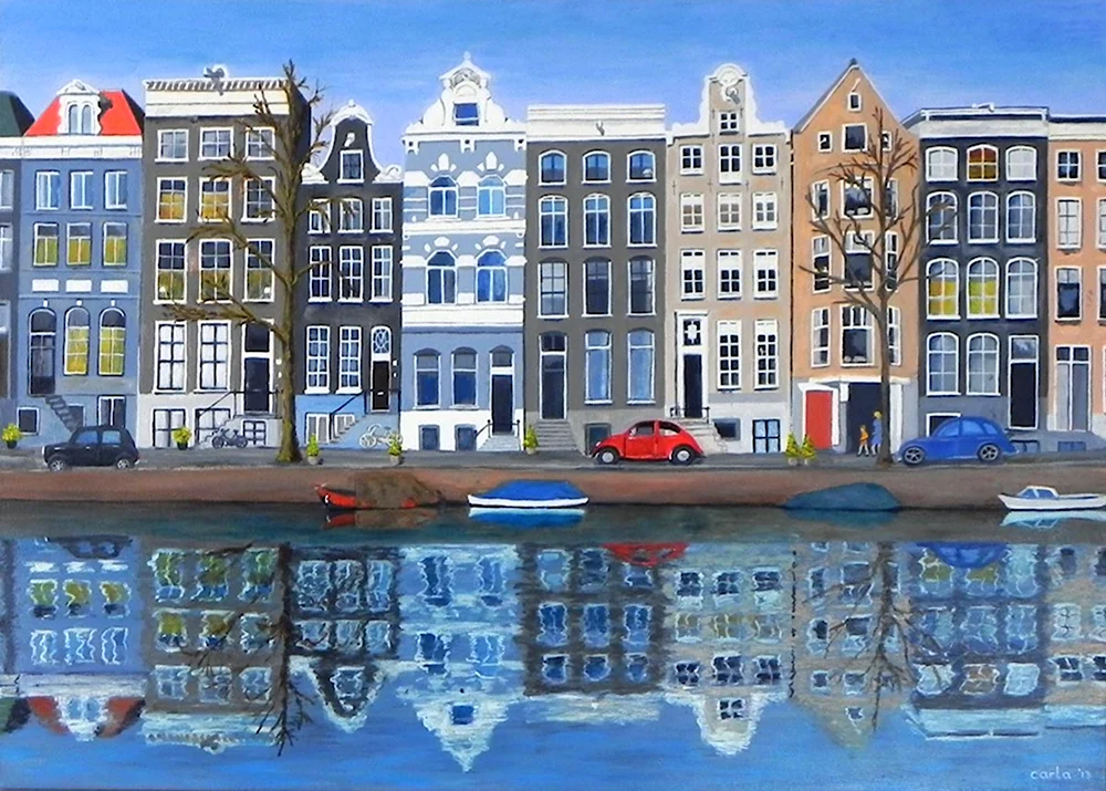 Амстердам рисунок