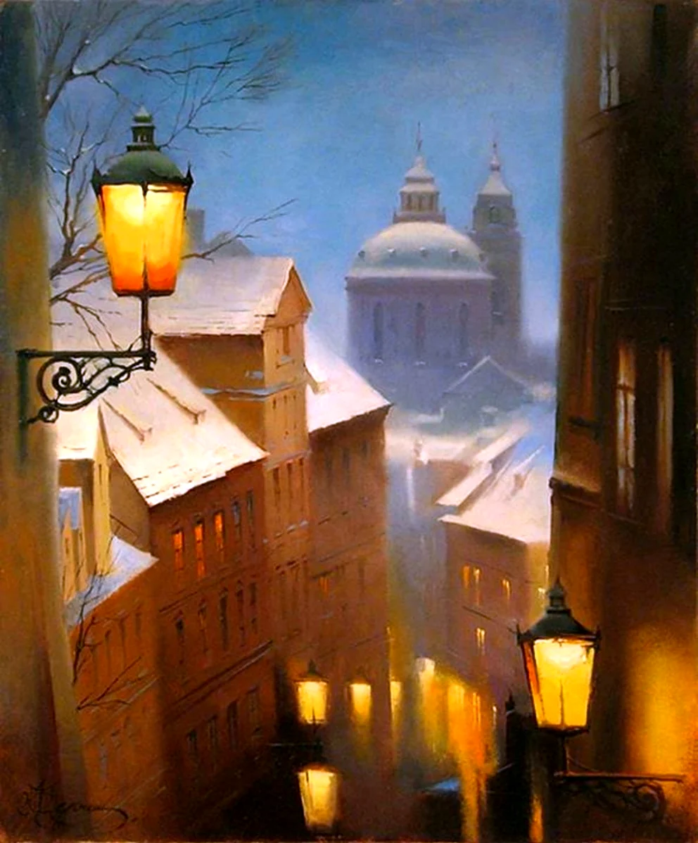 Андрей Черныш живопись Прага