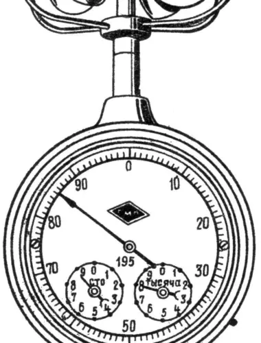 Анемометр чашечный МС-13