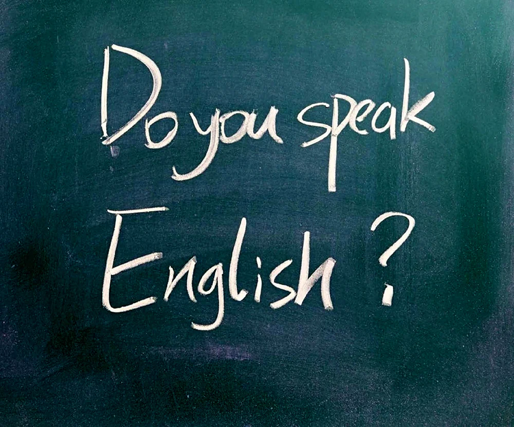 Английский язык do you speak English