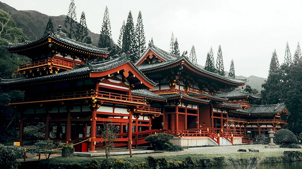 Архитектура Японии храм пагода