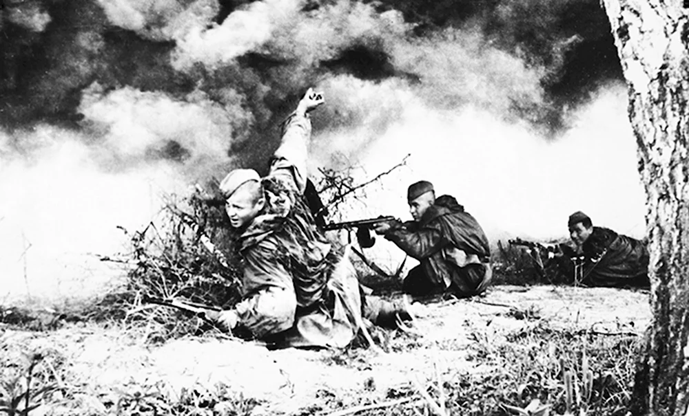 Атака Великой Отечественной войны 1941-1945