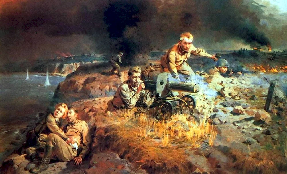 Б. Махов солдаты Сталинграда