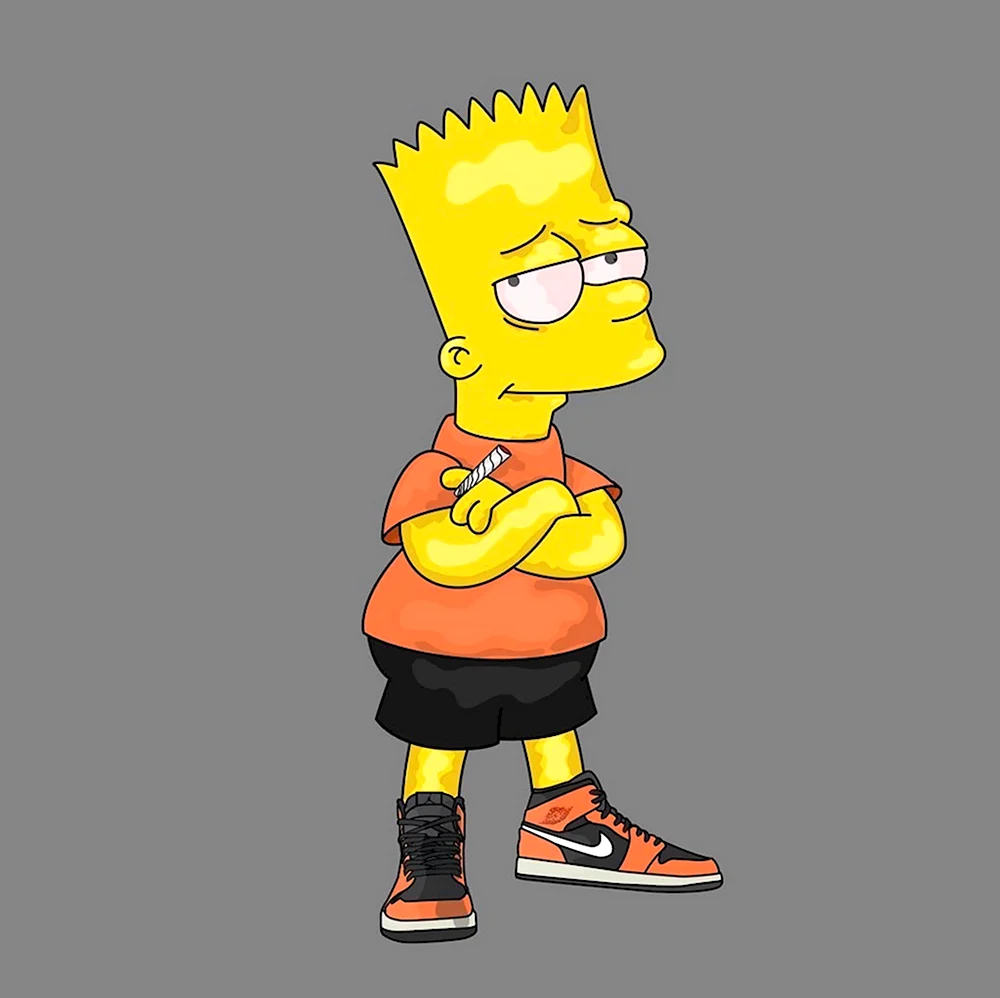 Барт симпсон фото