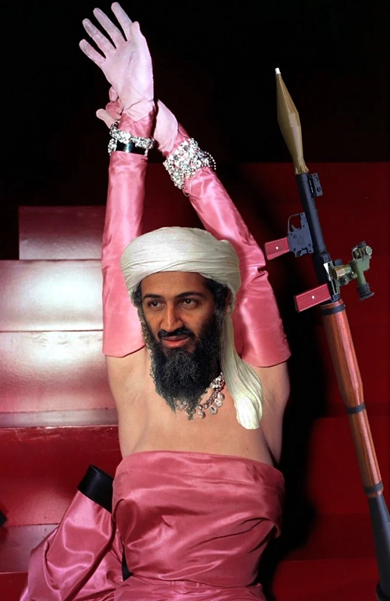 Бен Ладен с арабом