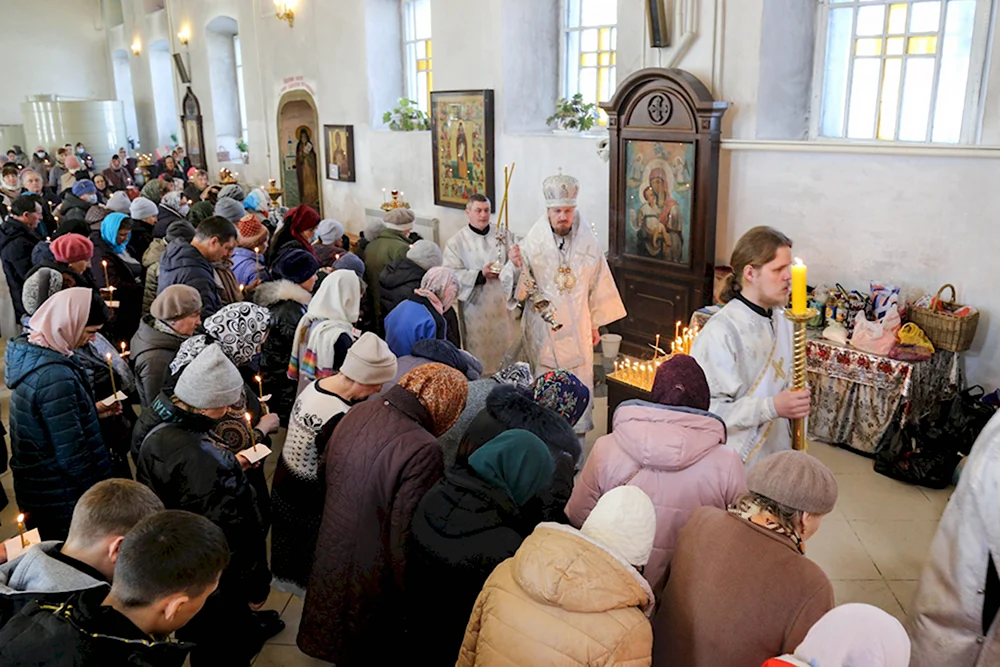 Богослужения Великого поста