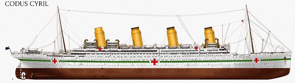 Британик Титаник Олимпик модели