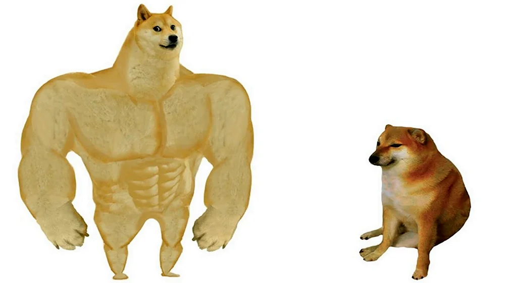 Buff Doge Мем