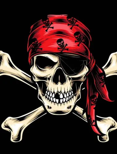 Череп и кости у пиратов Роджер
